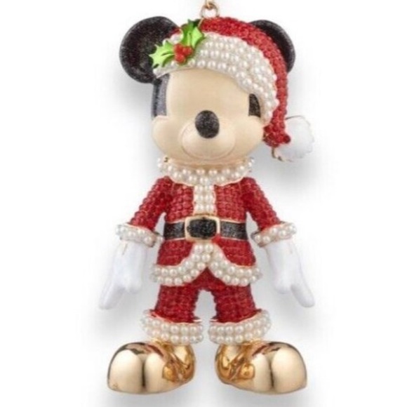 Disney babublebar Christmas Mickey bag charm. NWT! - Picture 1 of 3